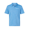 Picture of Adidas® Men's Mélange Polo - Lucky Blue - SPECIAL ORDER