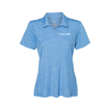 Picture of Adidas® Women's Mélange Polo - Lucky Blue - SPECIAL ORDER