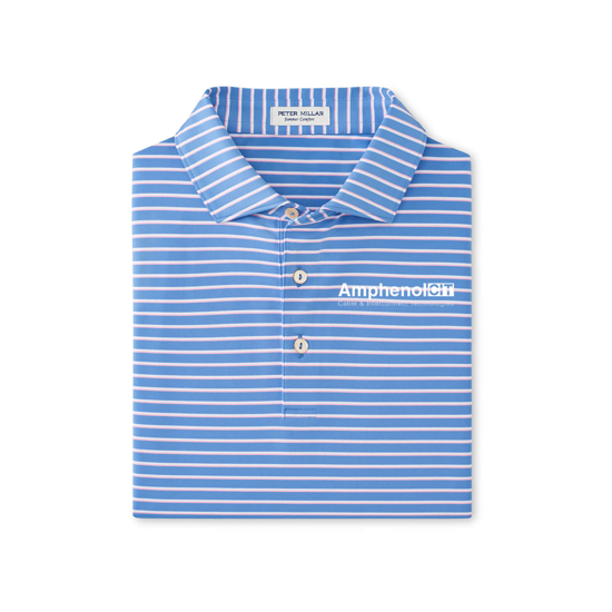 Picture of Peter Millar® Men’s Dunnes Performance Jersey Polo - Blue Sea - SPECIAL ORDER